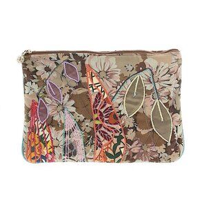 Americana by Sharif﻿ Embroidered Tapestry Clutch